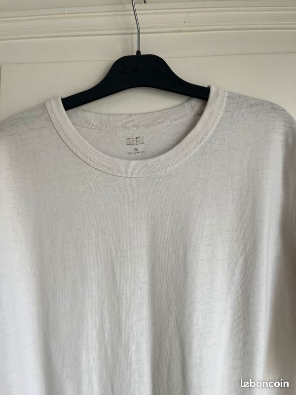 T-shirt blanc - taille M - Uniqlo (image 2)