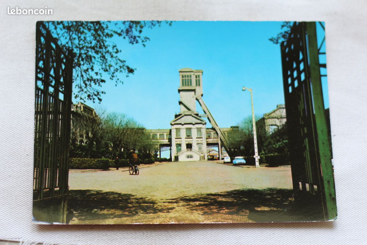 Cpm, Bully les Mines, fosse N°1, Pas de Calais 62, carte postale, vf91 (image 1)