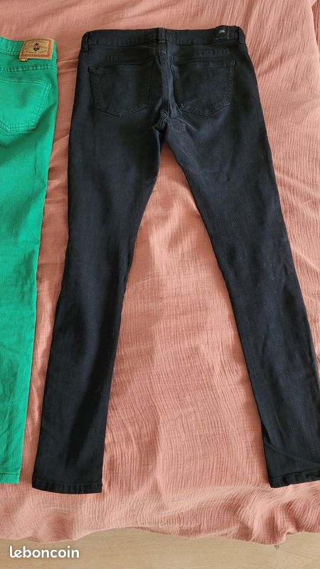 Lot de jeans slim femme taille US 24 FR 32/34 XXS Vêtements