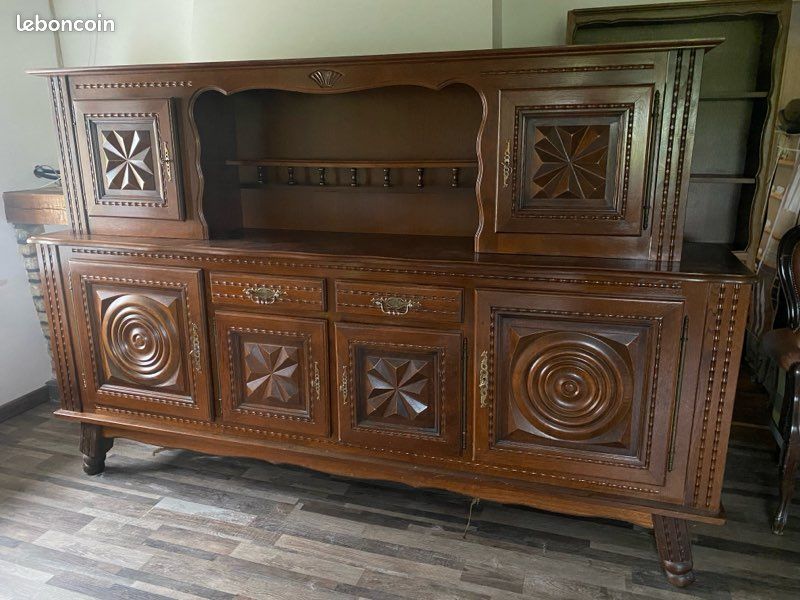 Meuble Ancien Bois Massif (image 1)