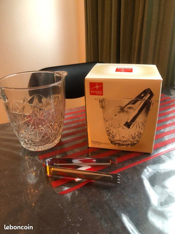 Seau en verre pour glaçons (image 2)