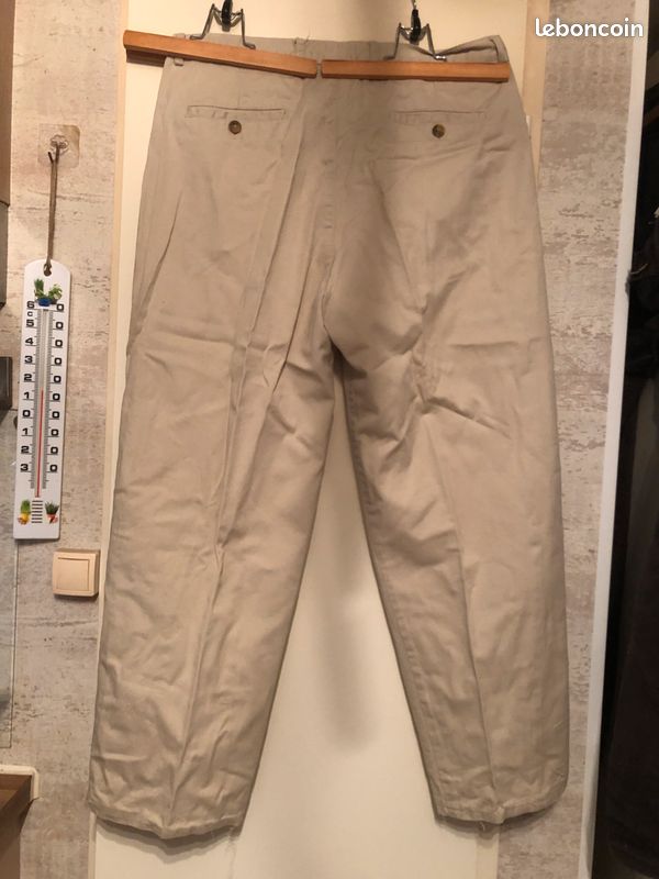 Pantalon homme beige xxl (image 6)