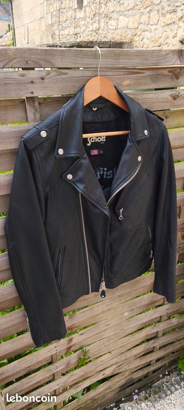 Perfecto Schott/blouson en cuir (image 2)