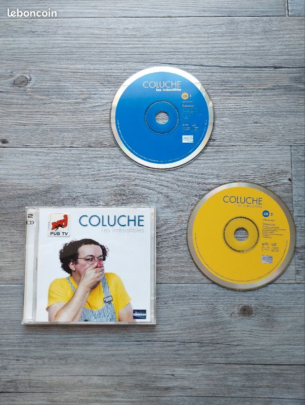 Coluche les irrésistibles cd (image 1)