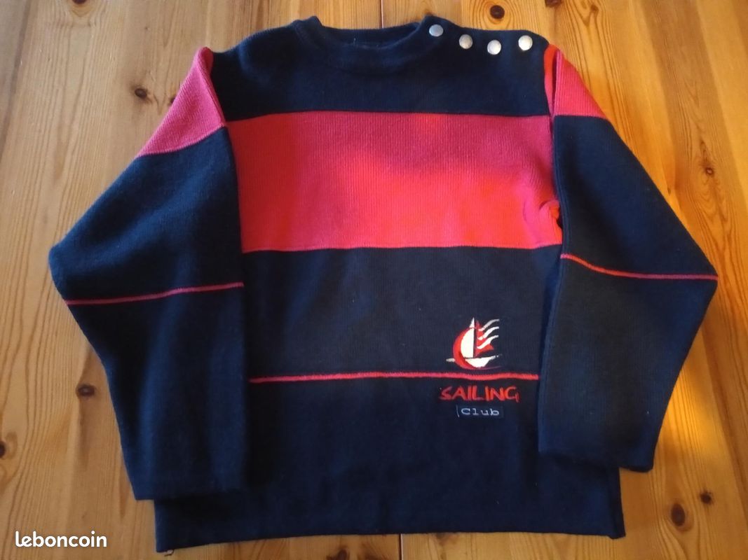 Pull marin 8 ans (image 1)