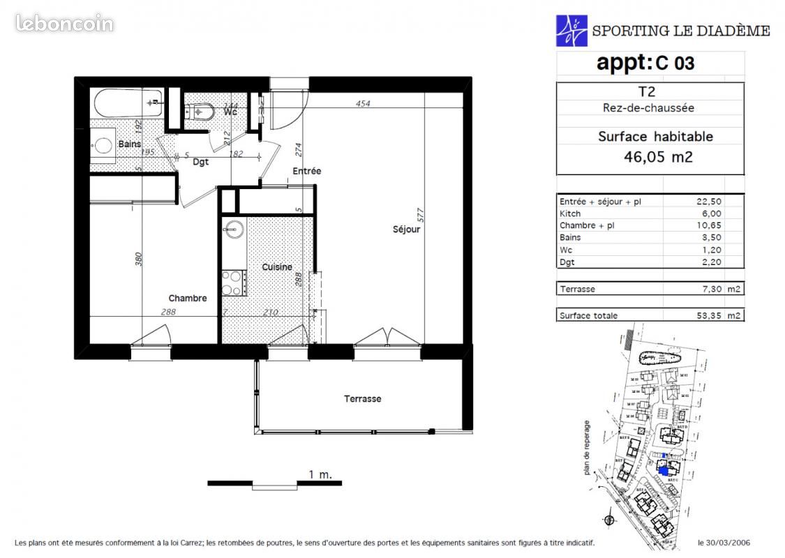 Appartement 2 pièces 46 m² - Mussidan 24400 (image principale 5)