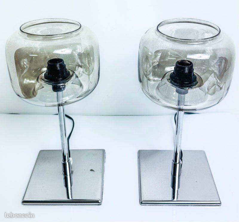 Paire de Lampe Gaëtano Sciolari (image 3)
