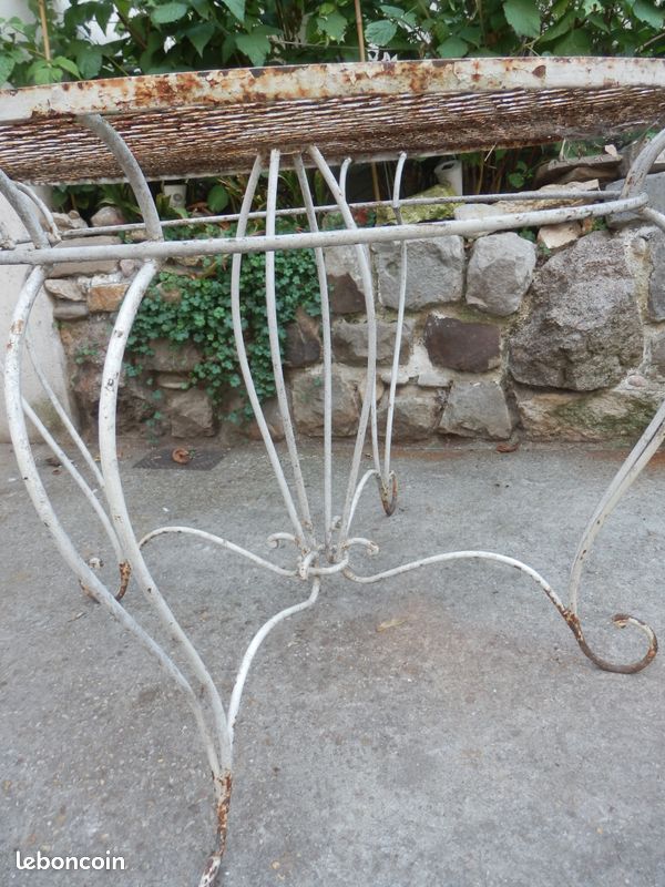Table de jardin Vintage (image 4)