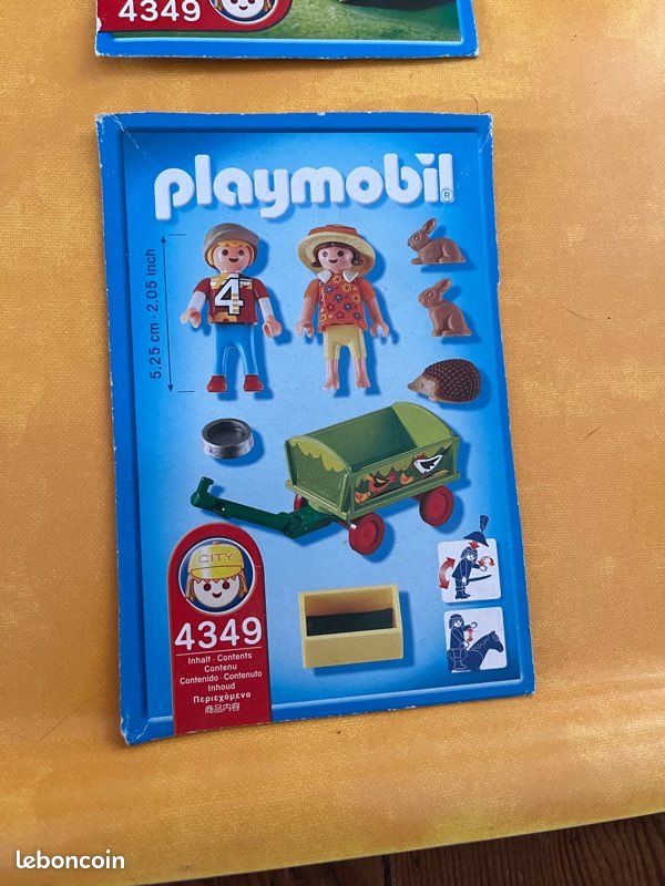 Playmobil 4349 enfant avec charriot et petits animaux (image 5)
