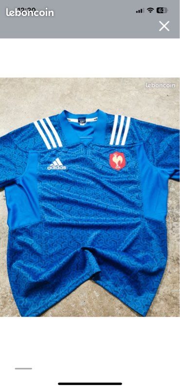 Maillot De Rugby Du XV De France Saison 2017/2018 Taille M