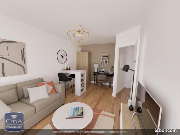 Appartement 1 pièce 23 m²