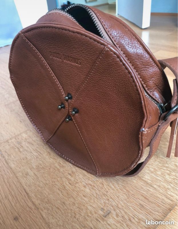 Sac A Main Rond Paul Marius MonPrécieux Scarabée Sac Bandoulière