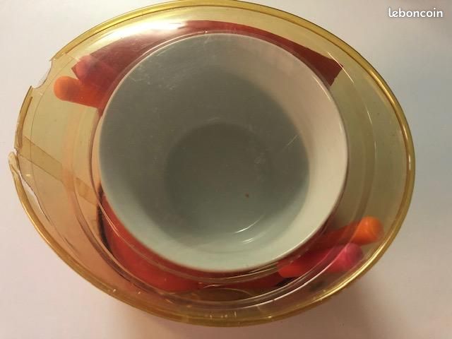 Service vintage a fondue chocolat neuf (image 2)
