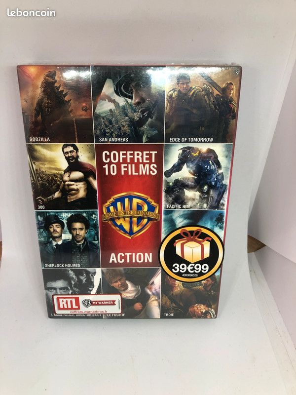 Coffret 10 films action dvd neuf (image 1)