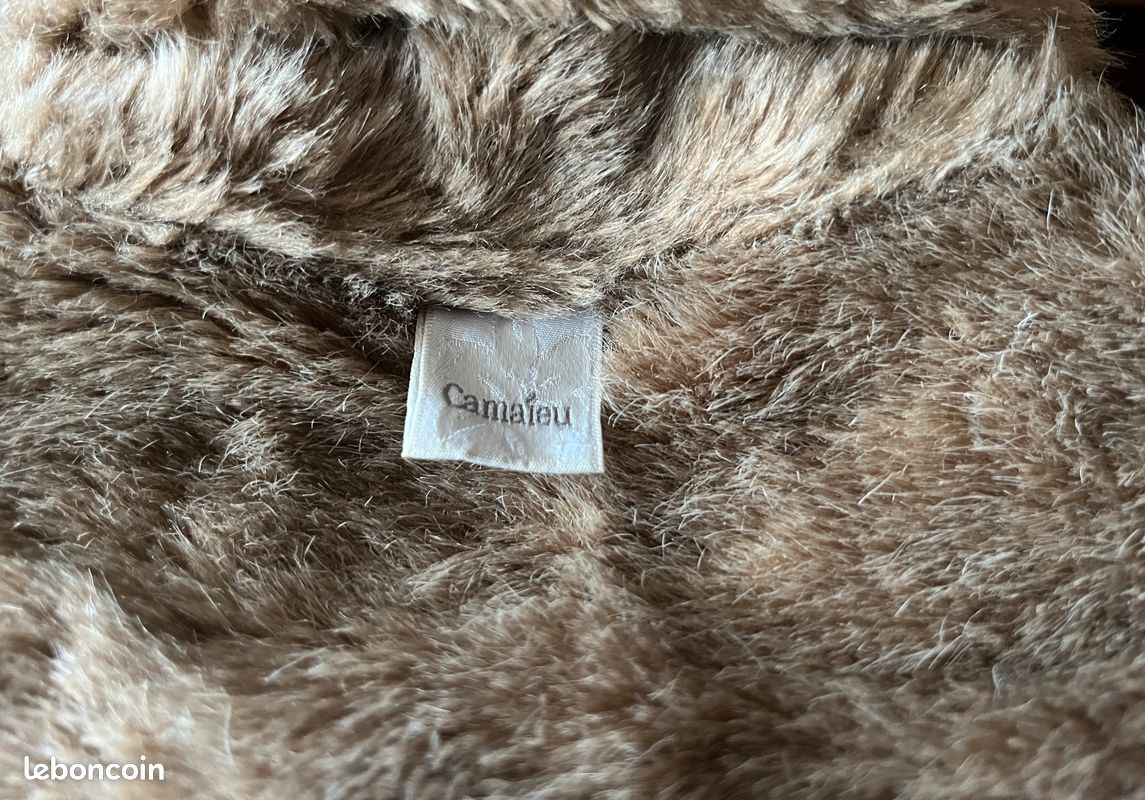 Blouson Jean doublé - Femme – Marque : Camaïeu - Taille : 36- Vintage (image 8)