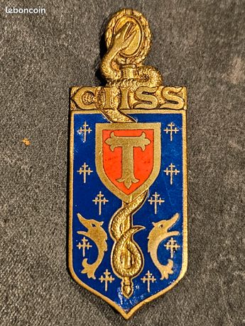 Insigne / Pucelle 170° Régiment D?Infanterie, DRAGO G2035, Sans Devise Email 36mm 29mm 170 Ri Item 4897391