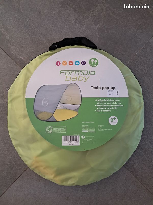 Tente pop-up Formula Baby (image 1)