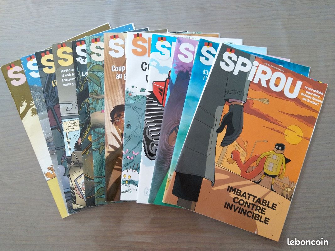 Lot de 12 BD Spirou (image 1)