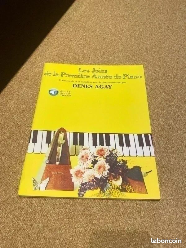 Les joies de la première année de piano Denes Agay (image 1)