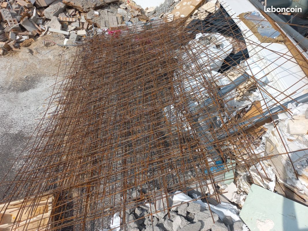 Treillis soudé en panneau diam 3.5mm maille 20x20 dimension 1.20m x 2.40m (image 2)