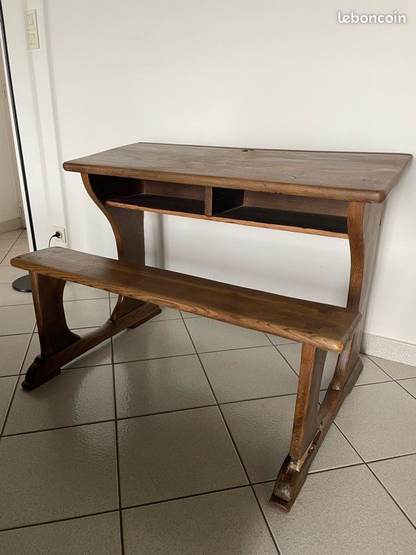 Bureau écolier vintage (image 3)