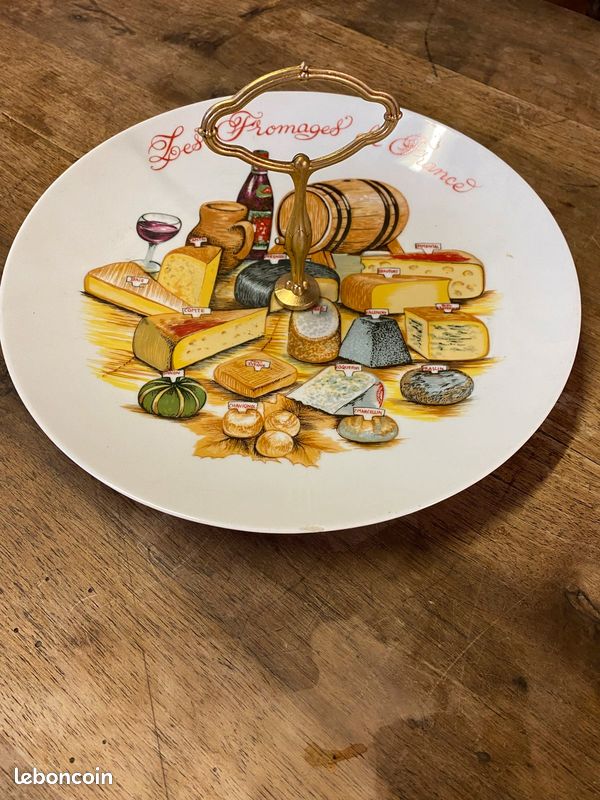Plat à fromage en porcelaine (image 2)