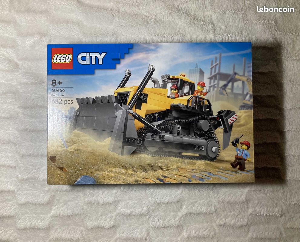 🚧 LEGO City (60466) Le bulldozer jaune [NEUF & SCELLÉ] (image 1)