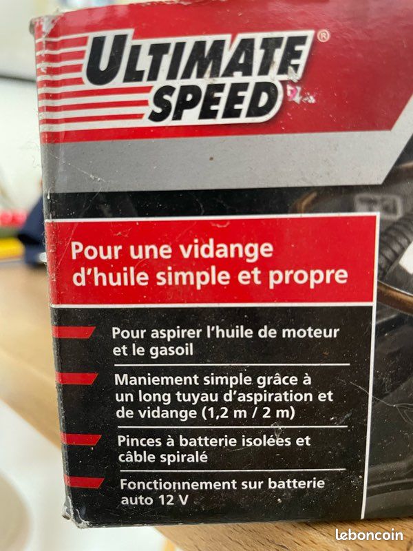 Pompe à huile pour vidange moteur (image 3)