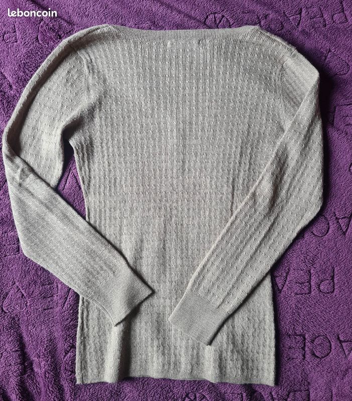 Pull col V Burton femme (image 3)