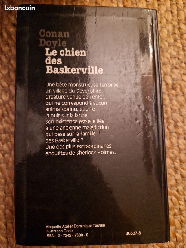 Le chien des Baskerville - Conan Doyle (image 2)