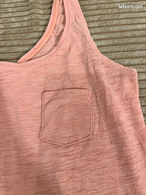 Débardeur rose pastel Taille 36/38 (image 5)