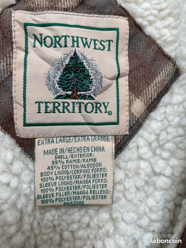 Veste de corvée homme The Territory Ahead XL marron grange
