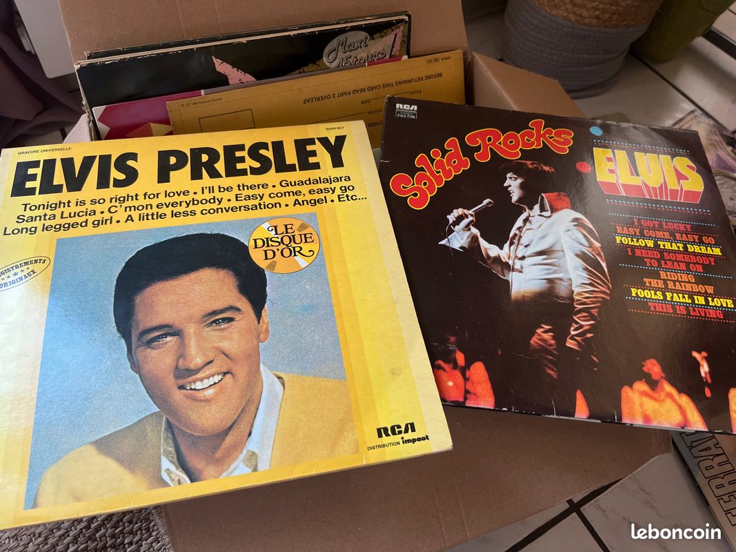 Lot de deux vinyles (image 1)