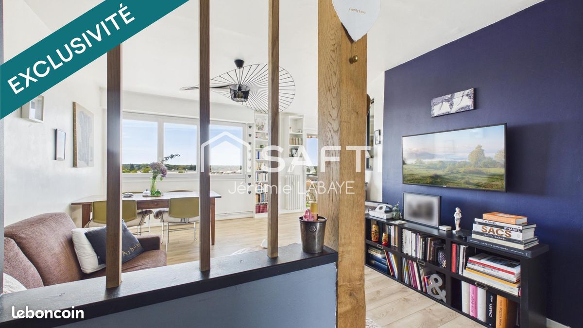 Appartement 3 pièces 62 m² · à Châteauroux · 62 m² · 94 000 €