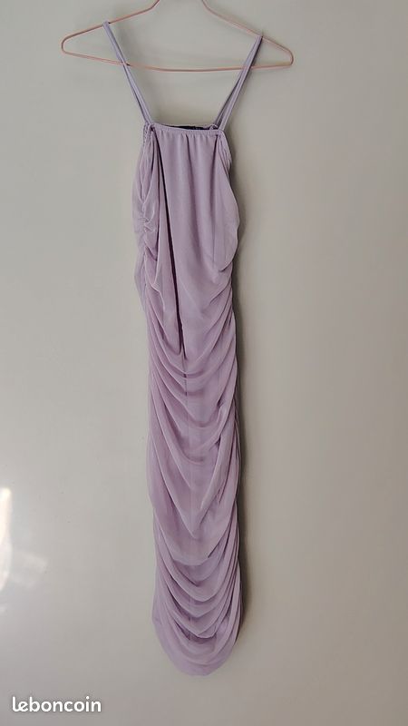 Robe longue de soirée lila PrettyLittleThing taille S Vêtements