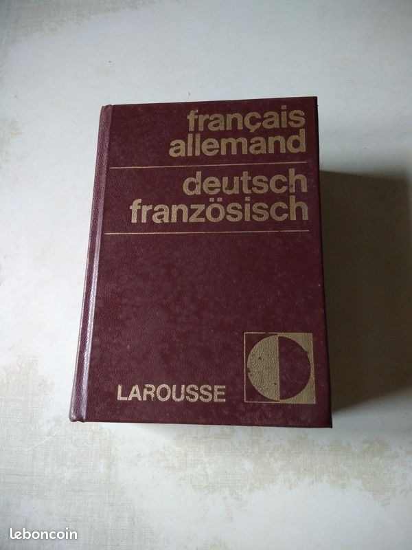 Dictionnaire français allemand (image 1)