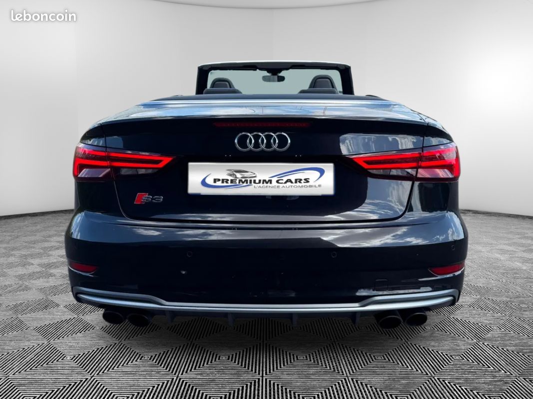 Audi S3 Cabriolet FACELIFT 2.0 TFSI 310CH QUATTRO S TRONIC 7 * FULL OPTIONS * PAS DE MALUS (image 7)