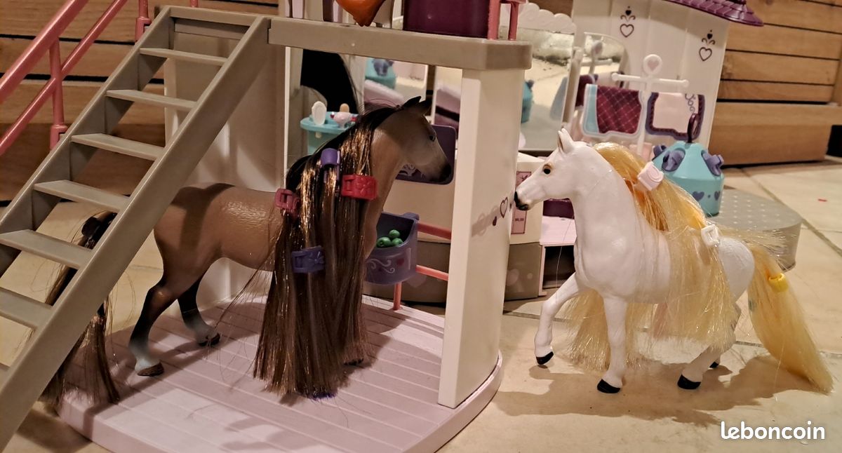 Schleich Horse Club 42588 – Salon De Beauté Pour Chevaux, Jouet Neuf