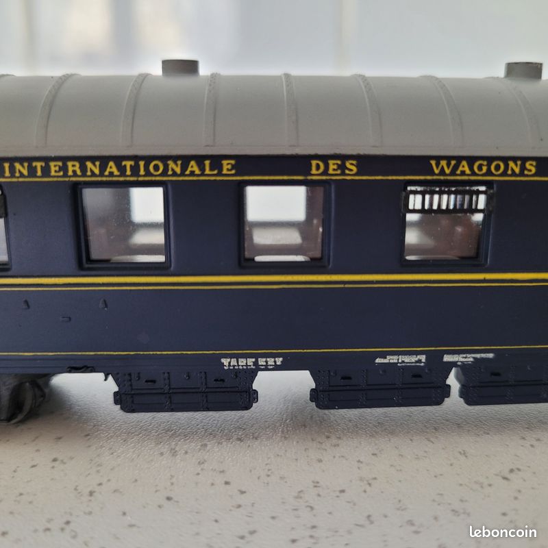 Voiture Restaurant CIWL N°4217 – France Trains HO – Époque 3 – En Boîte Cristal