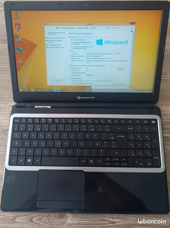 Pc portable Packard Bell MS2384 (image 1)