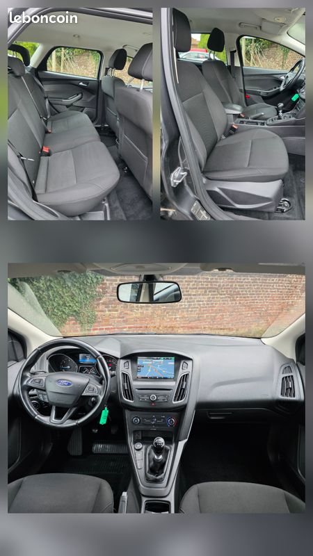FORD FOCUS BREAK 1.5 TDCI 105 Cv SERIE BUSINESS GPS-S&S-JA-RV-BLU-WIFI-RAD (image 5)