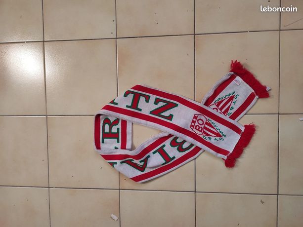 Foulard Biarritz en soie beige à motif monogramme