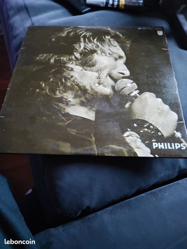 Disque 33 tours. Johnny Hallyday (image 3)