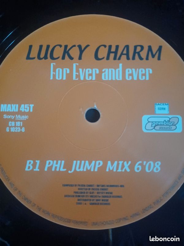 Vinyl Lucky Charm (image 3)