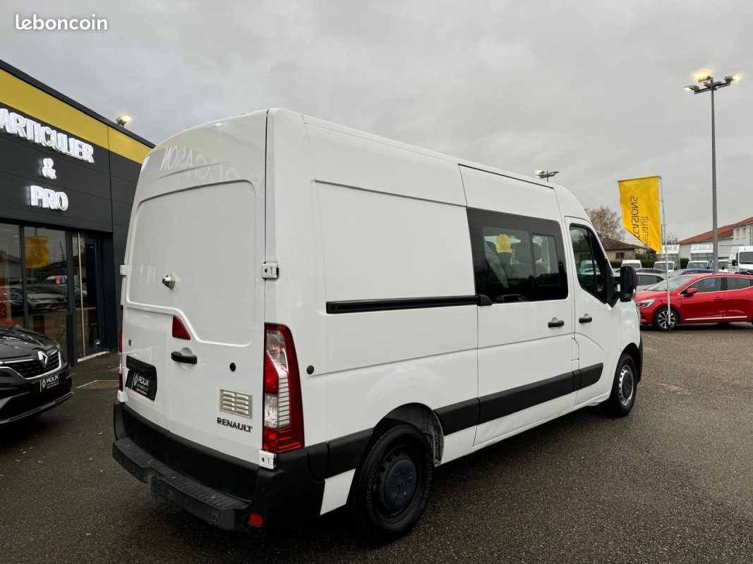 Renault master l2h2 dci 135 cabine approfondie 7 places / tva / prix ht 2020 (image 11)