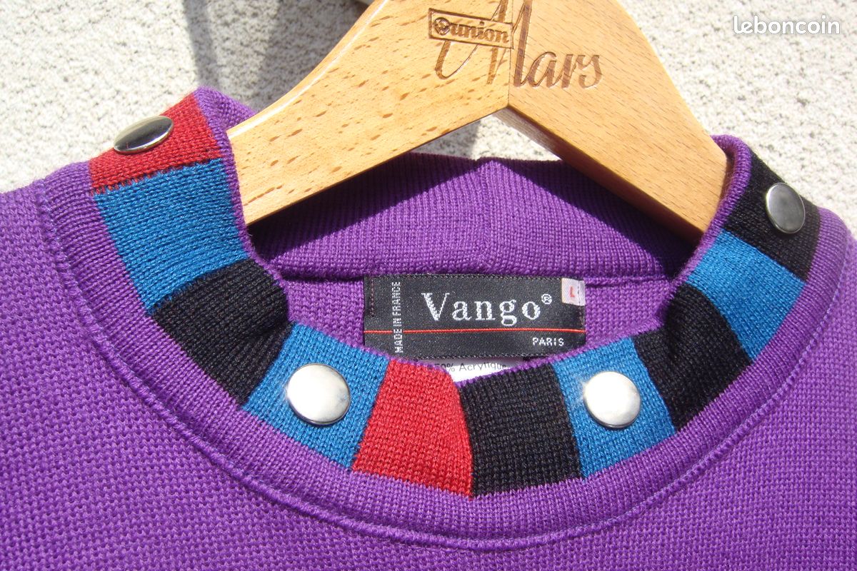 Pull Laine Vintage de Luxe VANGO Paris (image 1)
