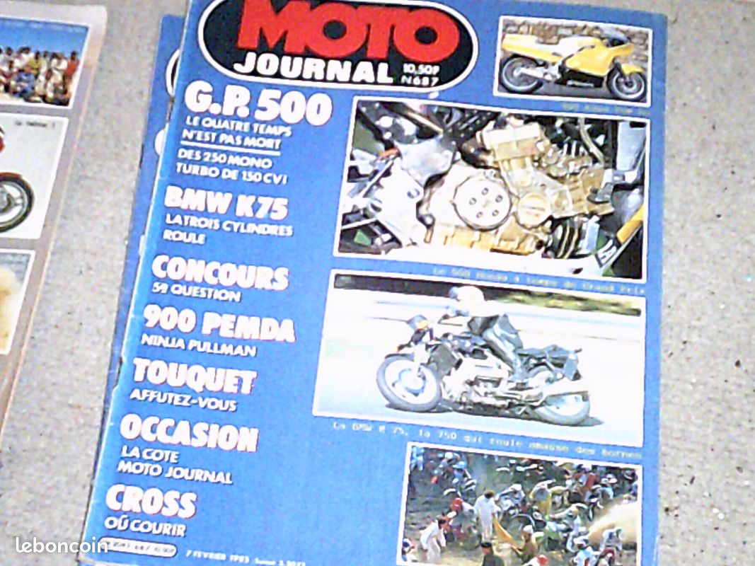 Moto journal 680 à 689 Dec 84 - fev 85 (image 8)