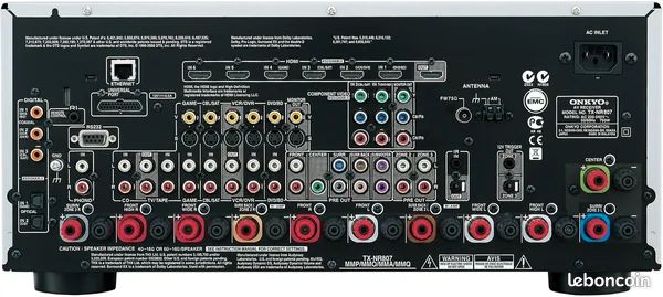Ampli Home cinéma Onkyo TX-NR807 Noir (image 2)