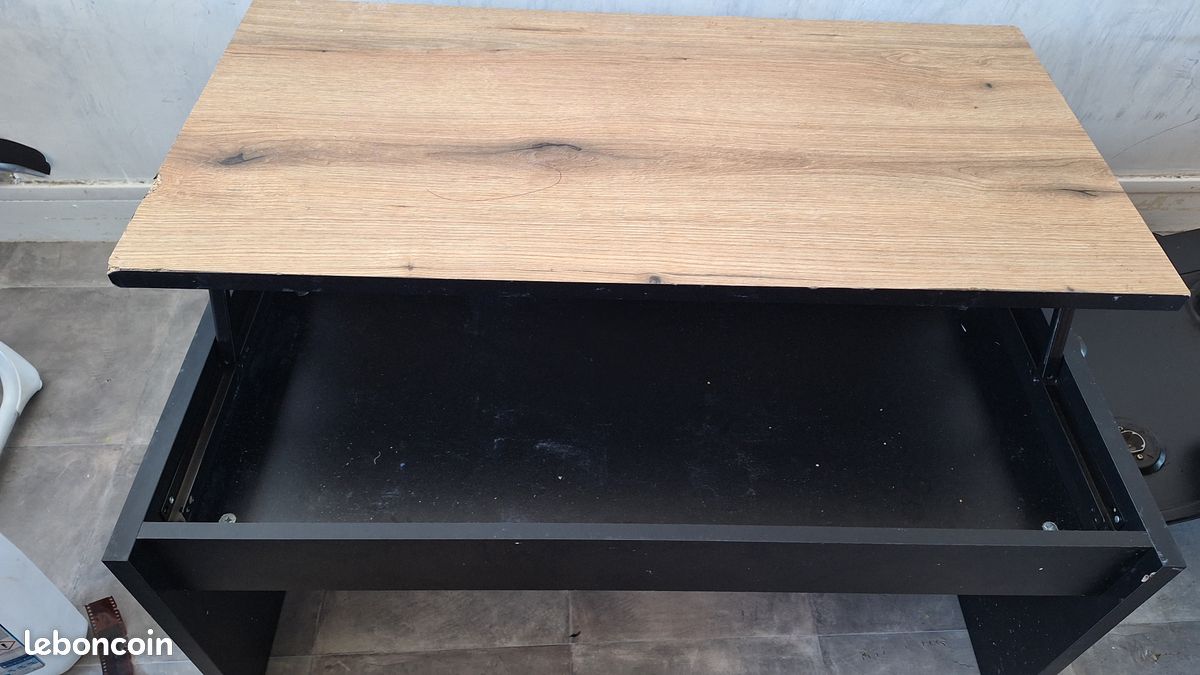 Table basse rehaussable (image 2)