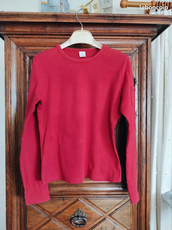 Pull rouge Taille Camaïeu Vêtements
